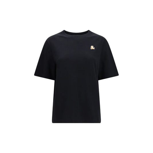 Maison Kitsuné Black Cotton T-Shirt