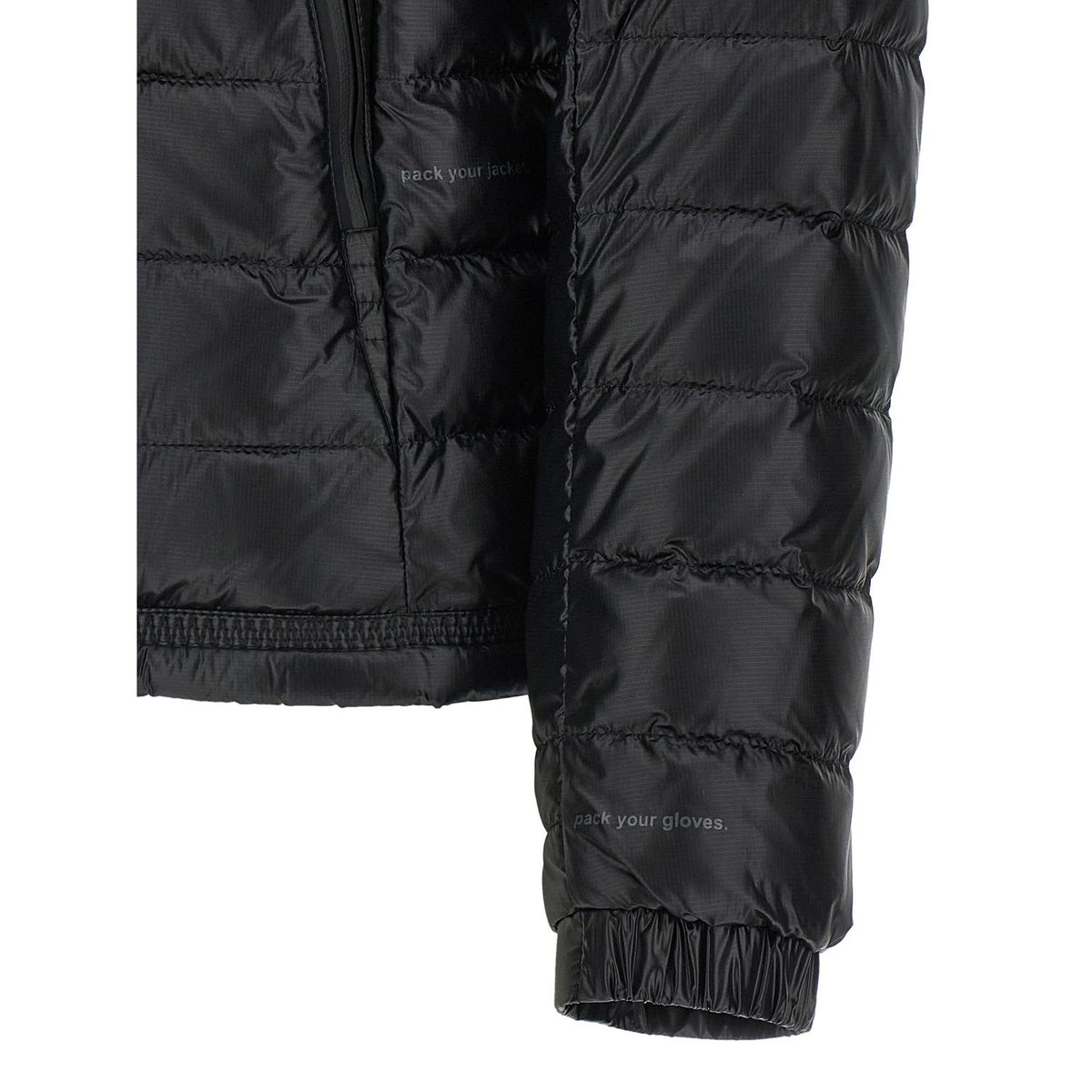 Moncler Grenoble Black Polyamide Full-Length Jacket