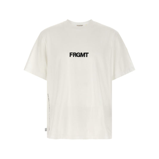 MONCLER GENIUS White Cotton T-Shirt