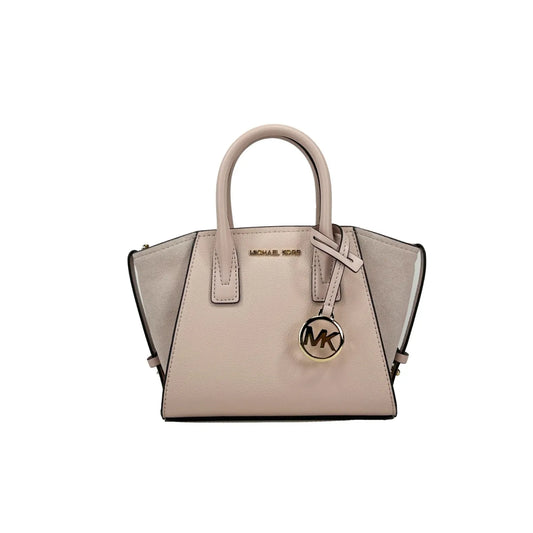 Michael Kors Avril Extra-Small Leather And Suede Satchel