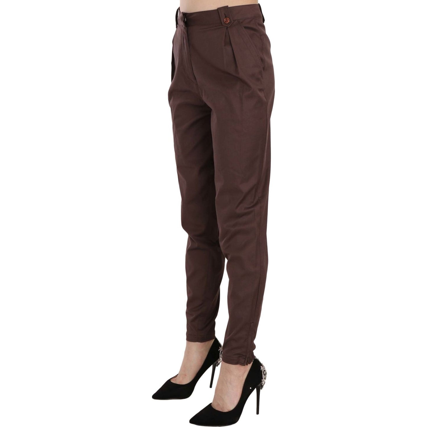 High Waist Tapered Chic Formal Pants