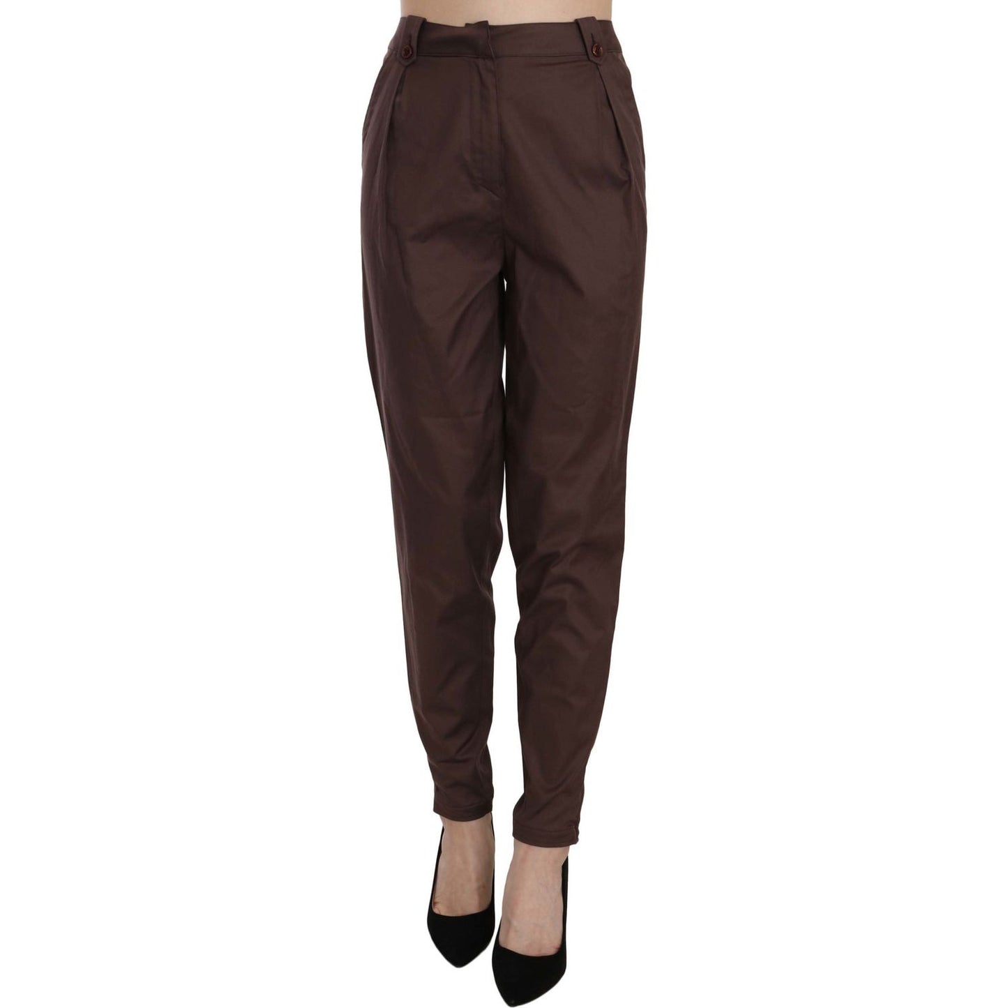 High Waist Tapered Chic Formal Pants