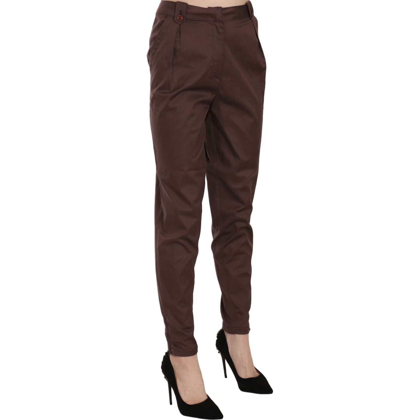 High Waist Tapered Chic Formal Pants