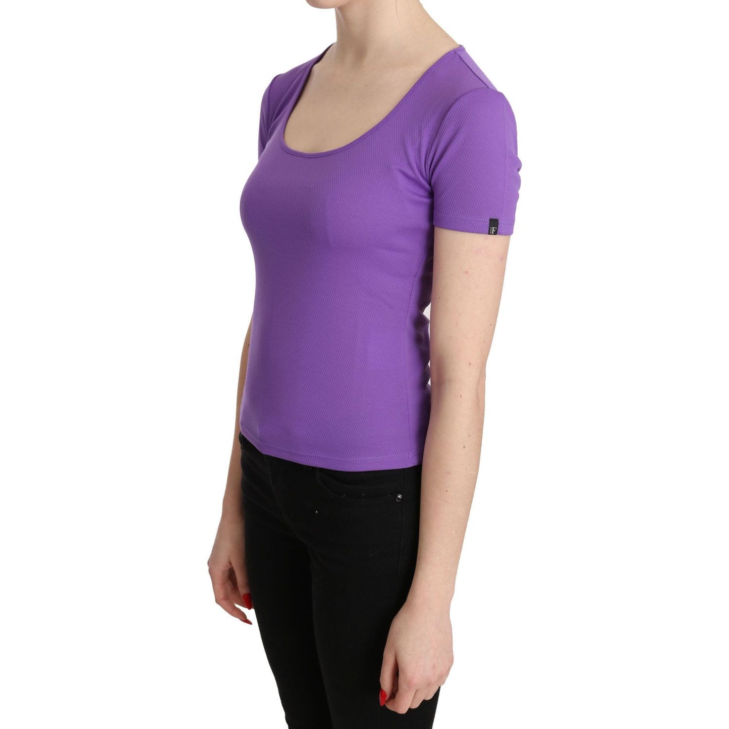 Chic Purple Casual Top for Everyday Elegance