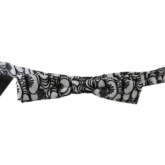 Exquisite Silk Bow Tie with Pattern