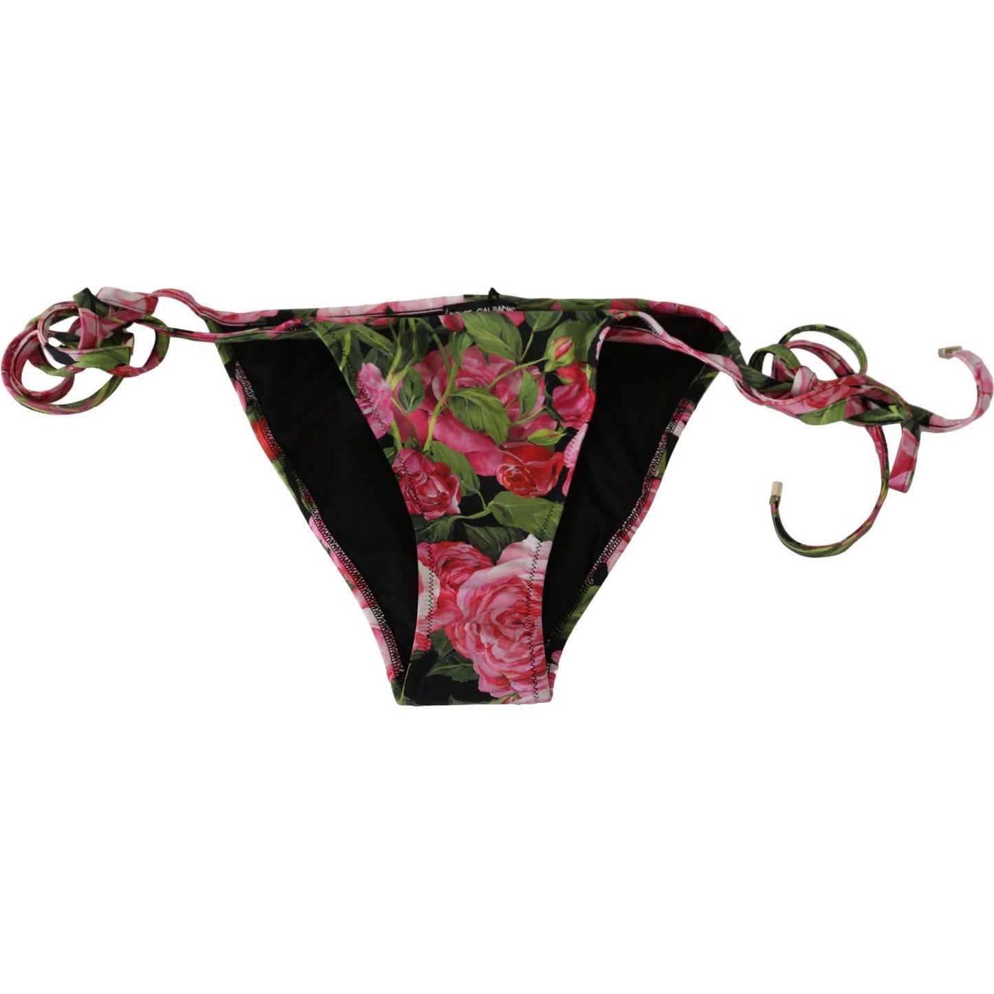 Elegant Rose Pattern Bikini Bottom