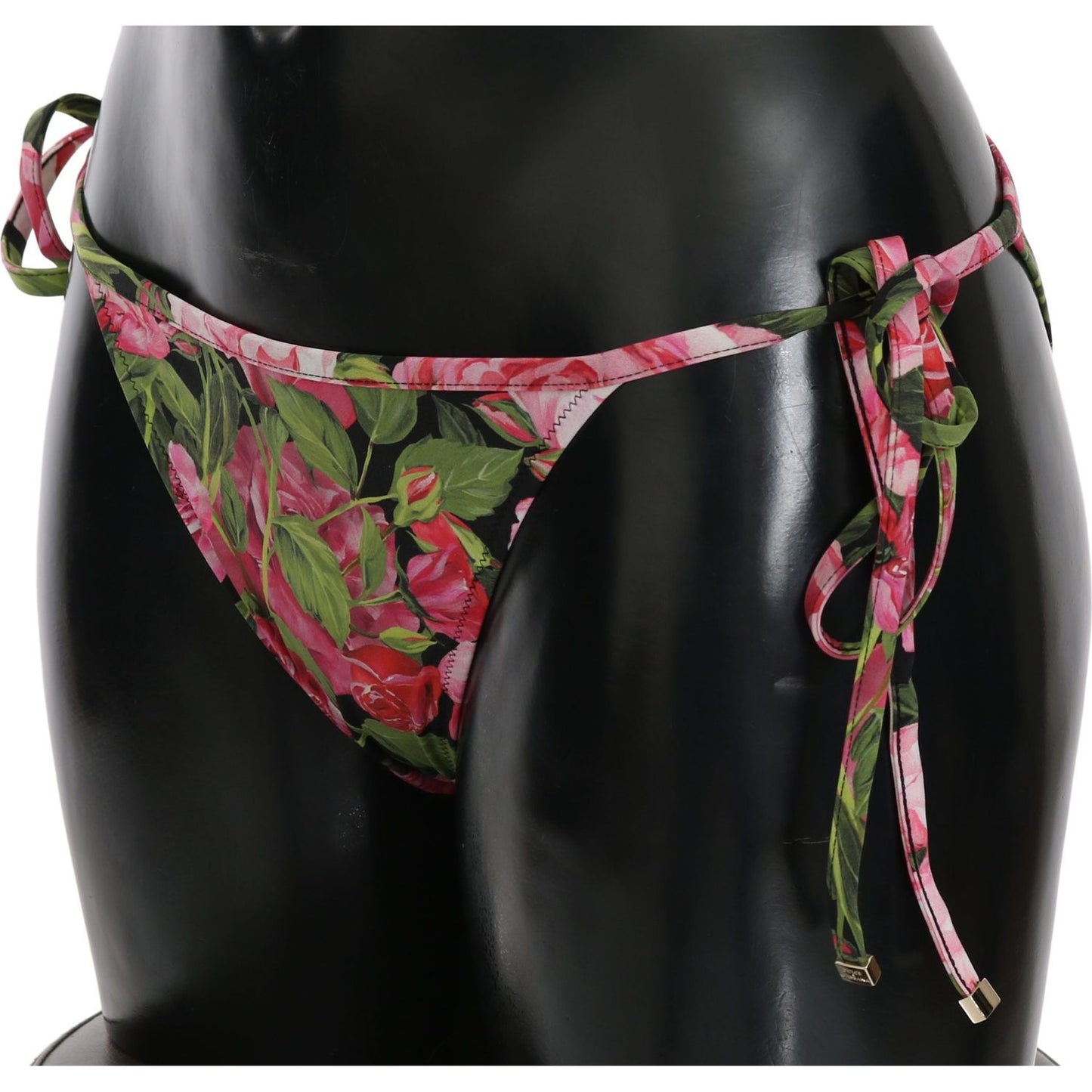 Elegant Rose Pattern Bikini Bottom