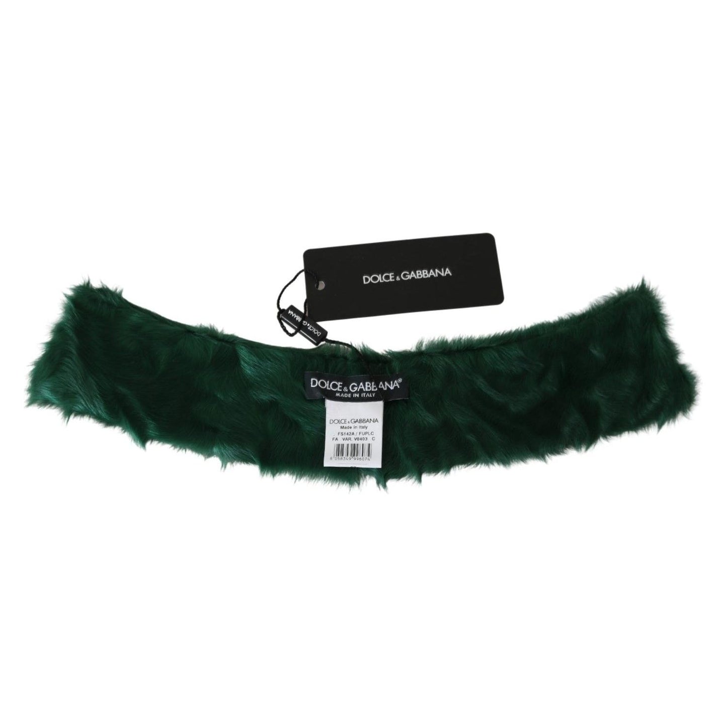 Luxurious Green Lambskin Scarf for Women