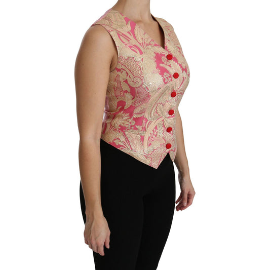 Elegant Silk Blend V-Neck Vest Top