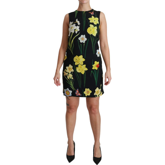 Floral Sheath Mini Dress - Elegance Redefined