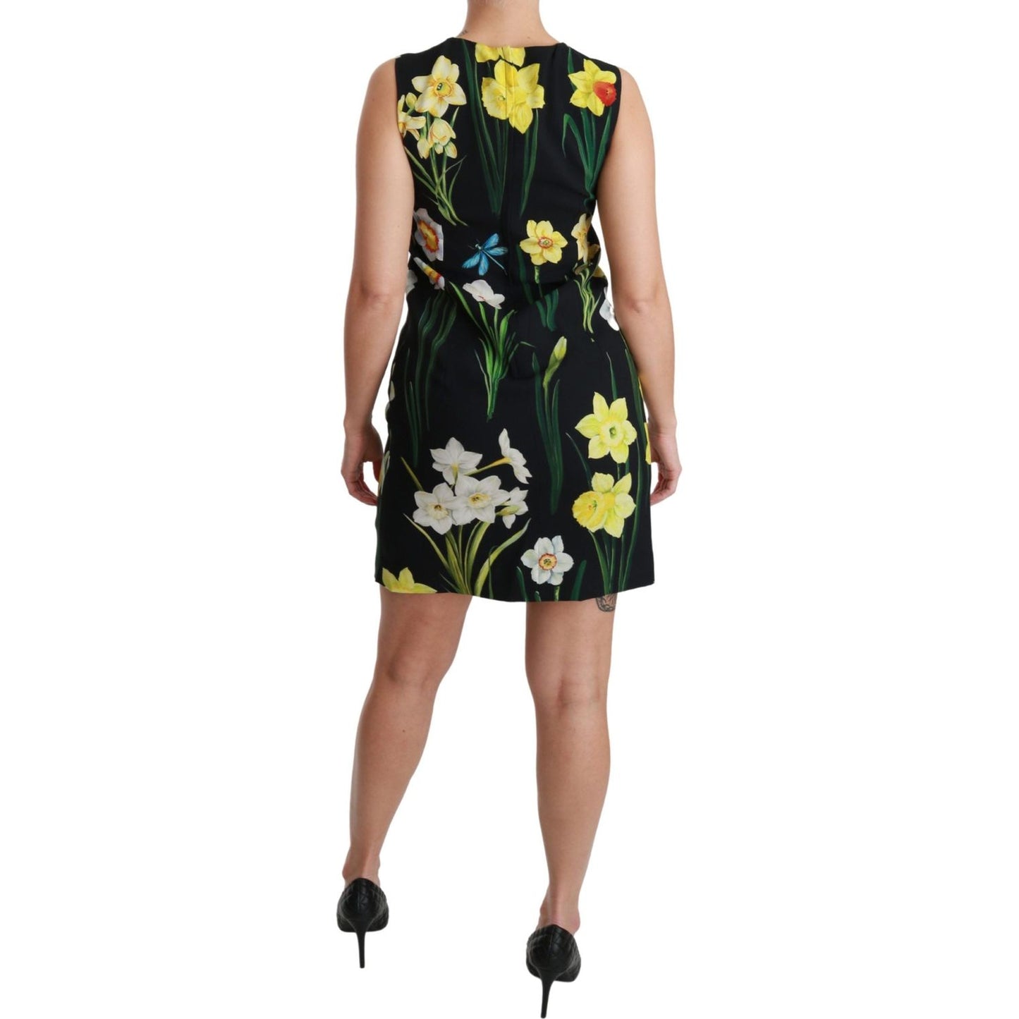 Floral Sheath Mini Dress - Elegance Redefined