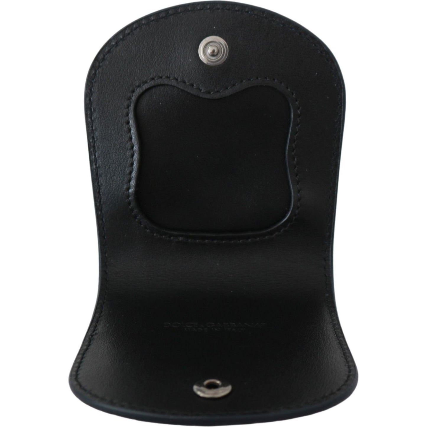 Dolce & Gabbana Blue Exotic Skins Condom Case Holder Pocket Condom Case