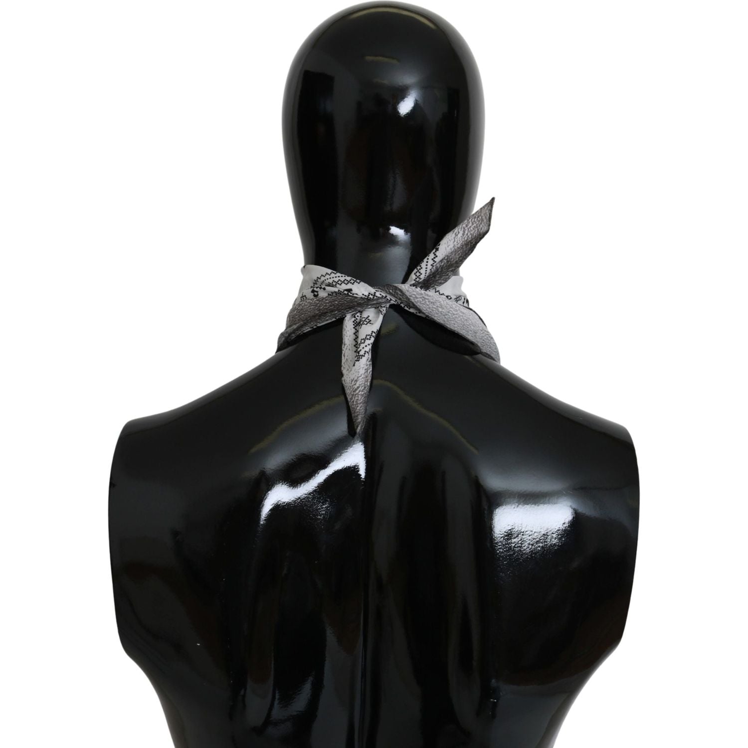 وشاح رجالي من القطن الأبيض الأنيق من كوستيوم ناشيونال