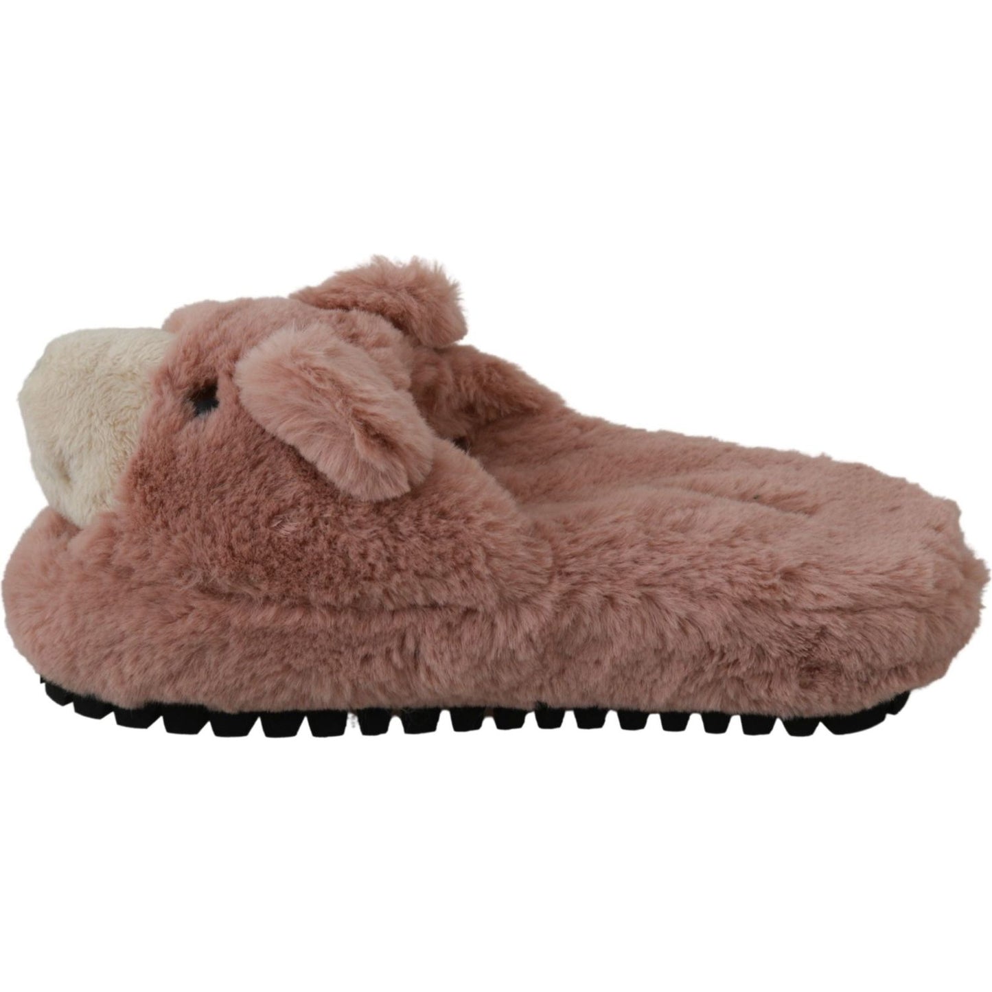 Chic Pink Bear House Slippers by D&G