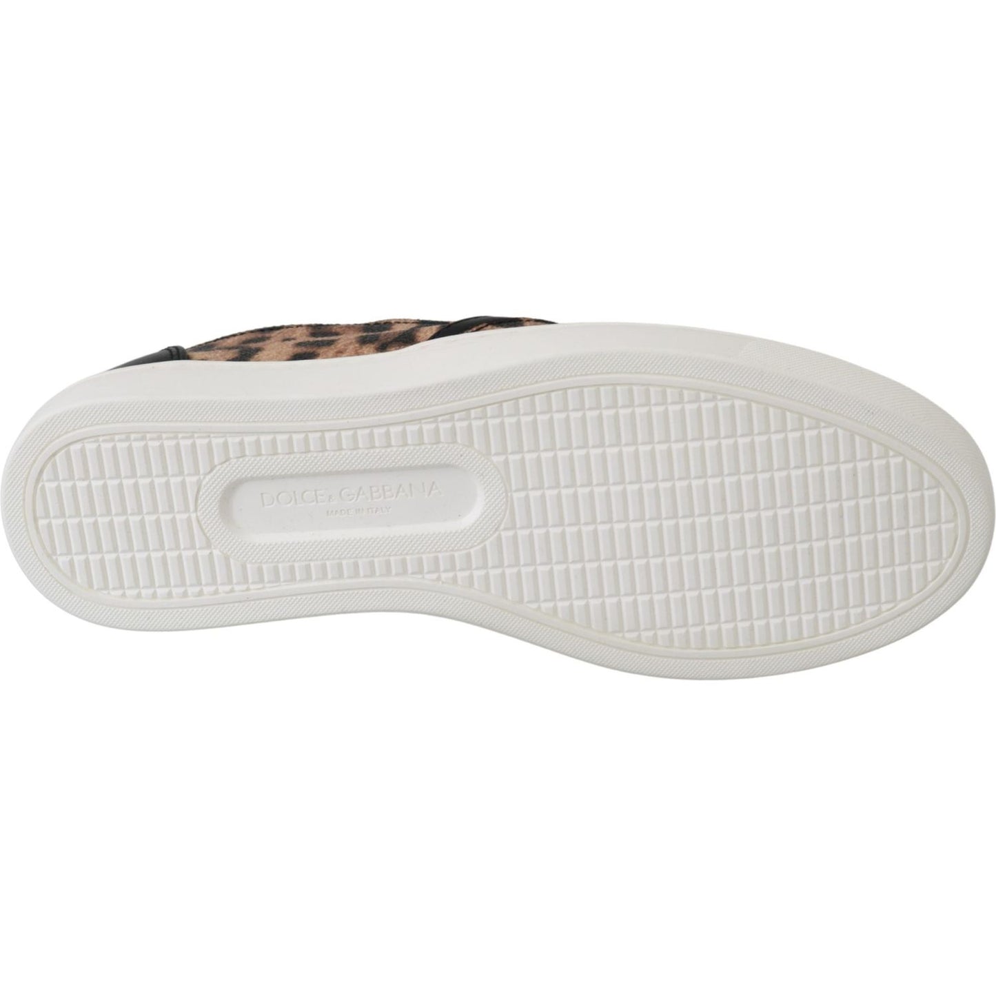 Dolce & Gabbana Leather Leopard #dgfamily Loafers Shoes