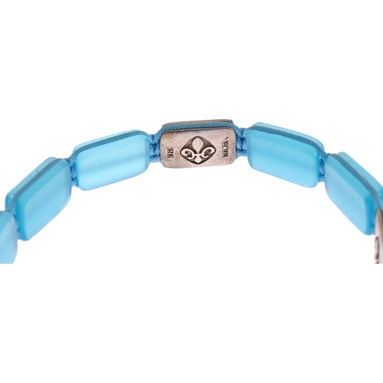 Nialaya CZ Opal 925 Silver Bracelet