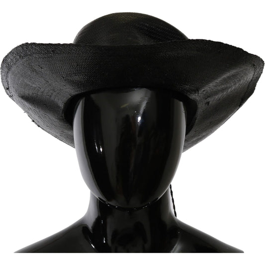 Chic Black Floppy Hat - Timeless Elegance