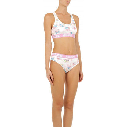 Moschino White Two-Piece Sleepwear My Little Pony Bikini