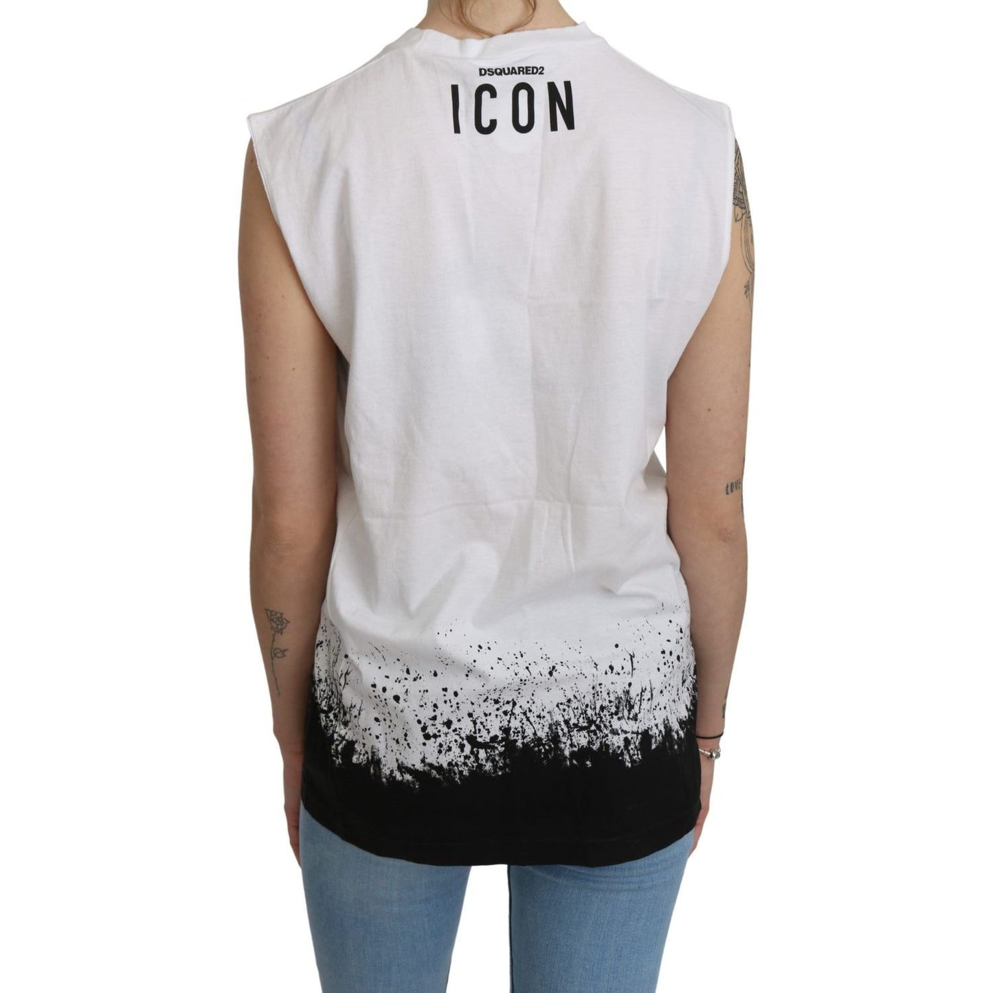 Chic Sleeveless Cotton Crew Neck Top