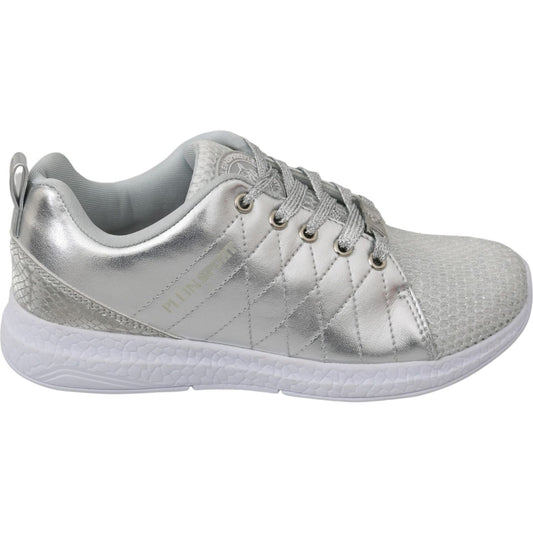 Sleek Silver Sneakers for Trendsetters