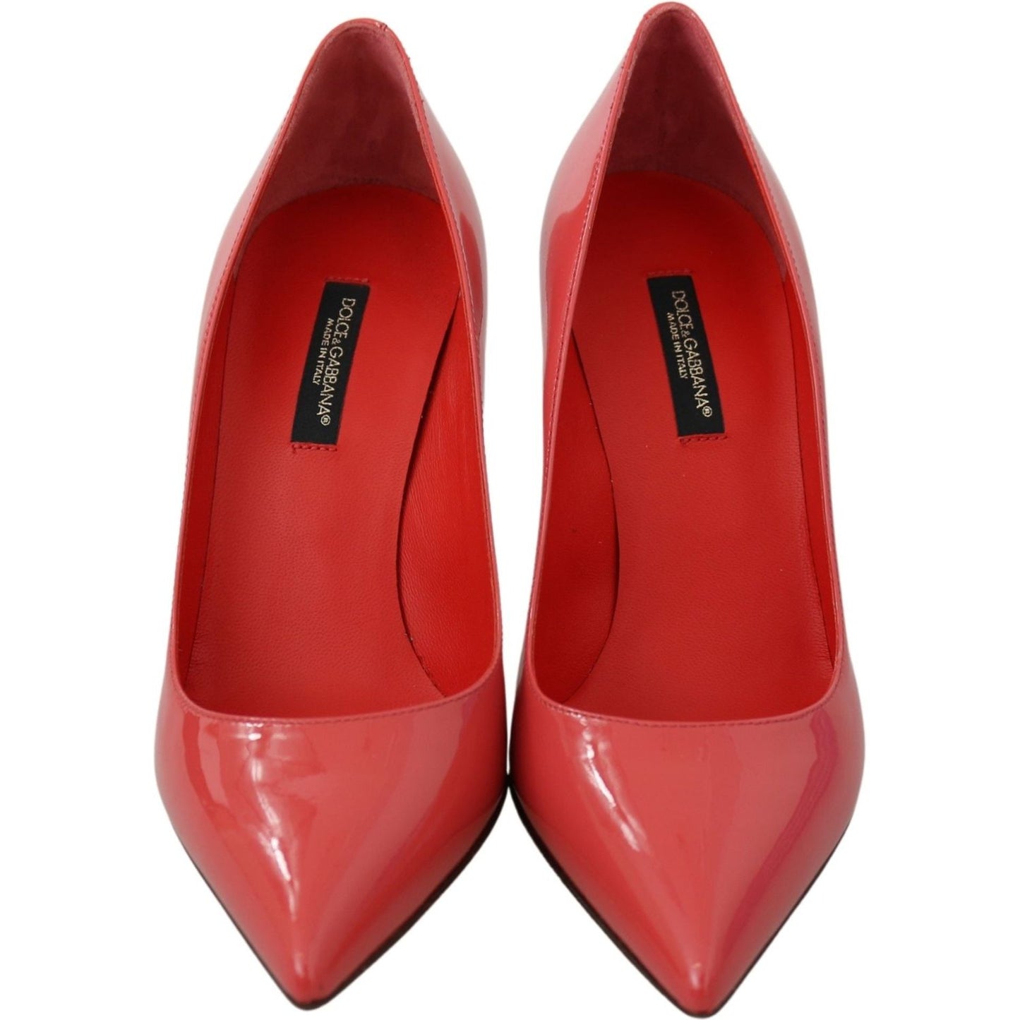 Elegant Dark Pink Patent Leather Pumps