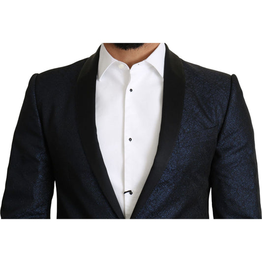 Elegant Martini Blue Slim Fit Blazer