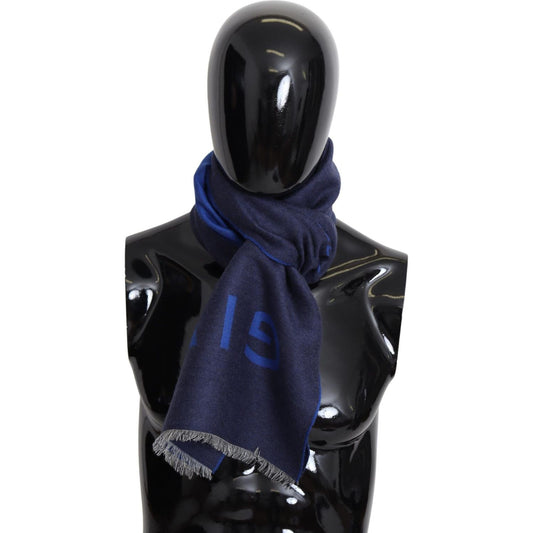 Elegant Unisex Wool Silk Blend Scarf