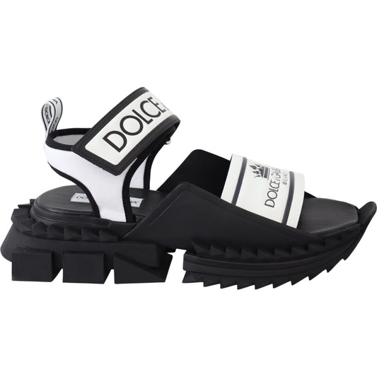 Super King Slider Sandals in Monochrome