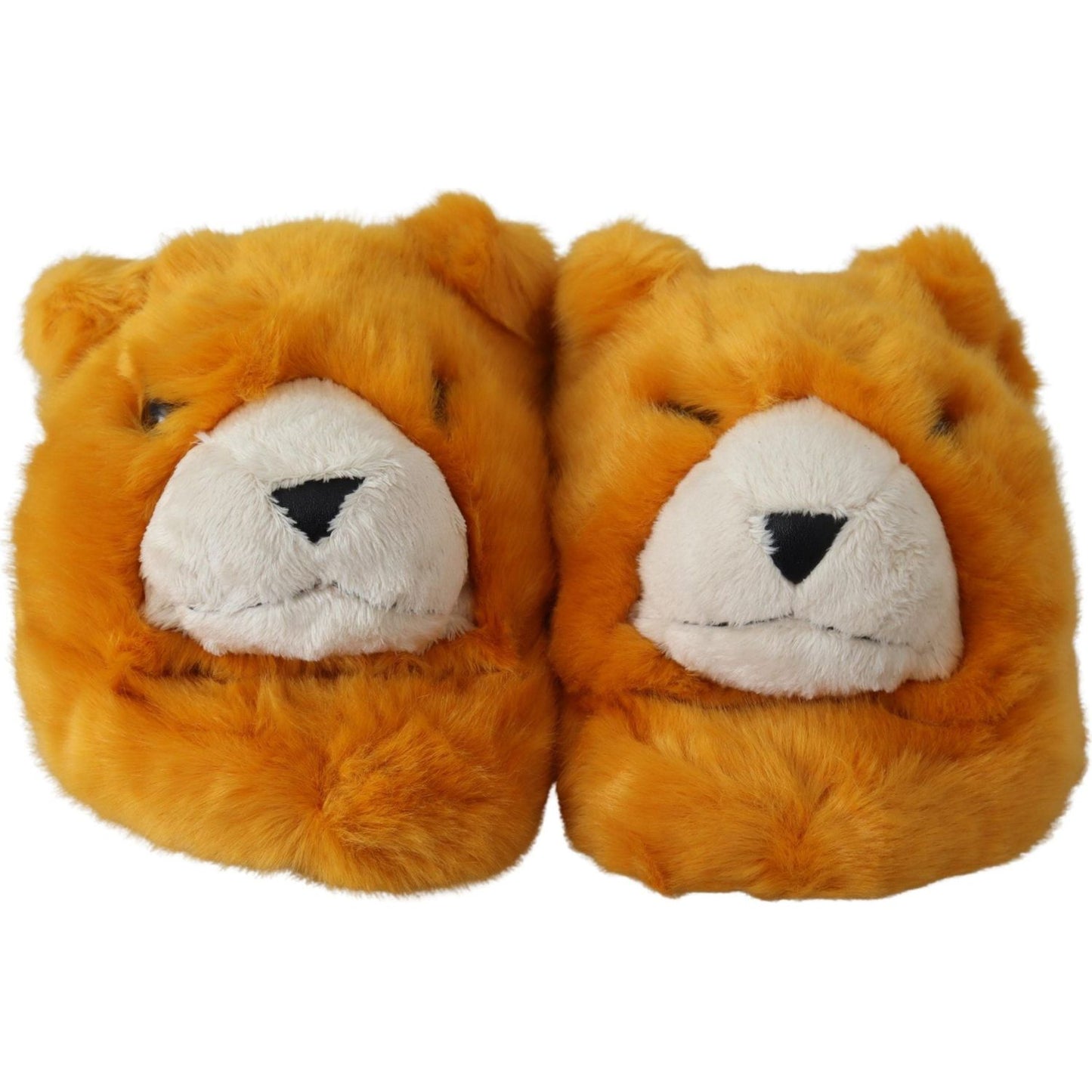 Sunshine Yellow Lion Slippers