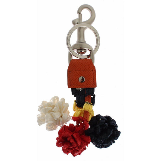 Sicilian Raffia Charm Keyring