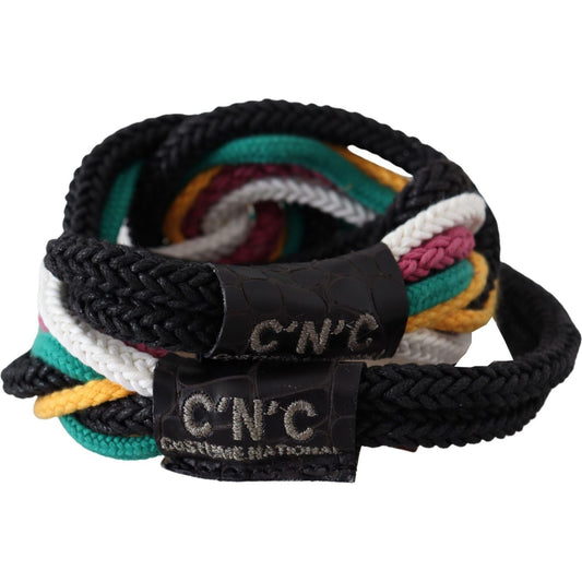 Chic Multicolor Twisted Rope Belt