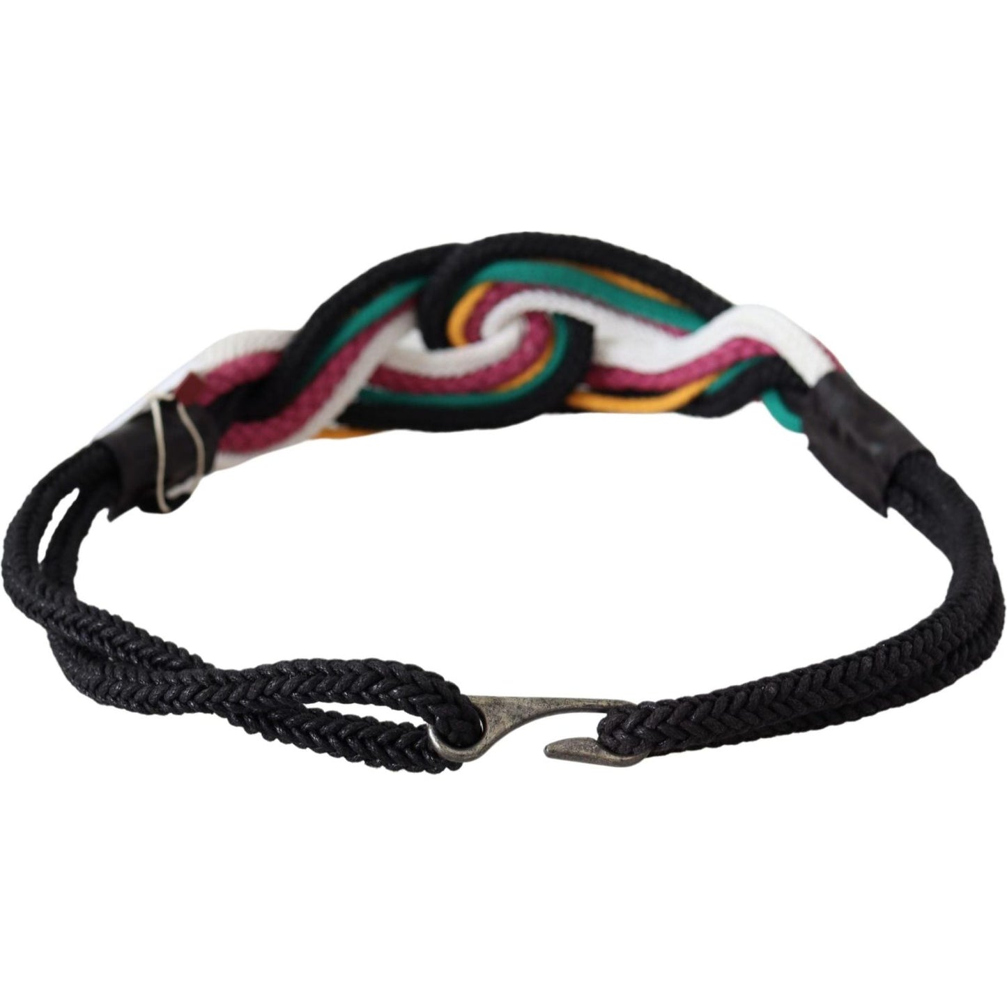 Chic Multicolor Twisted Rope Belt