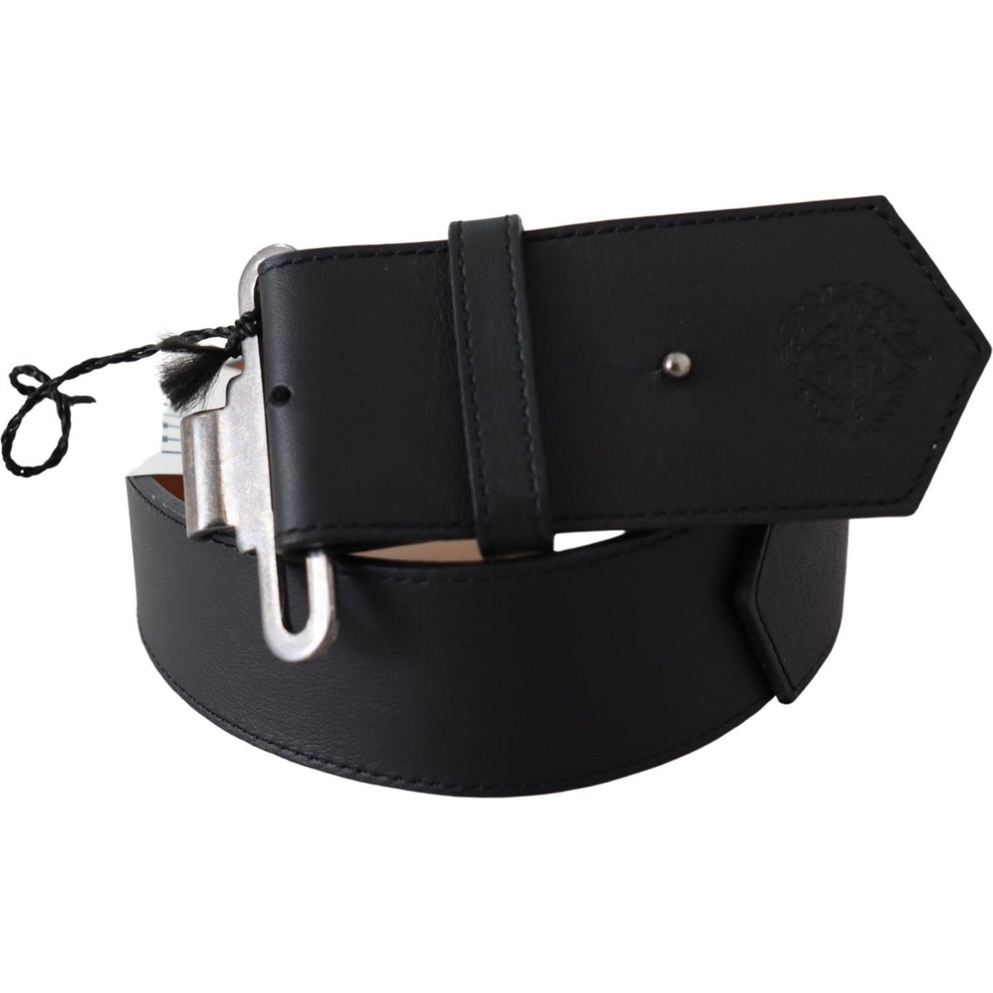 Chic Leather Adjustable Black Belt