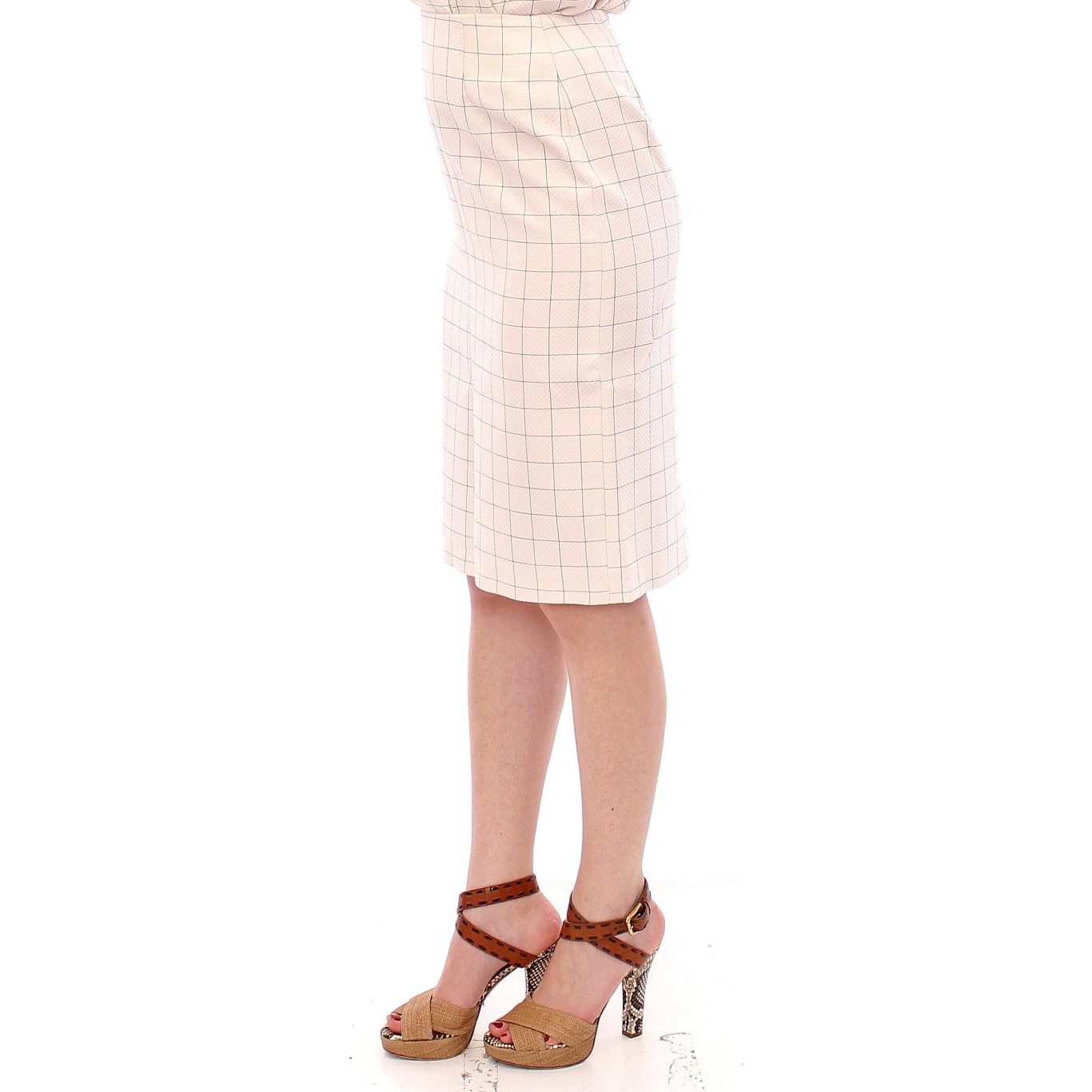 Elegant White Pencil Skirt - Chic and Sophisticated