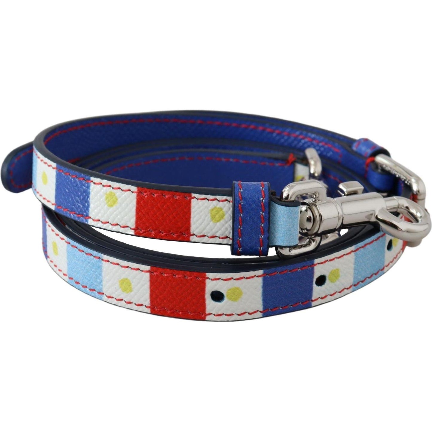 Chic Multicolor Leather Shoulder Strap Accessory