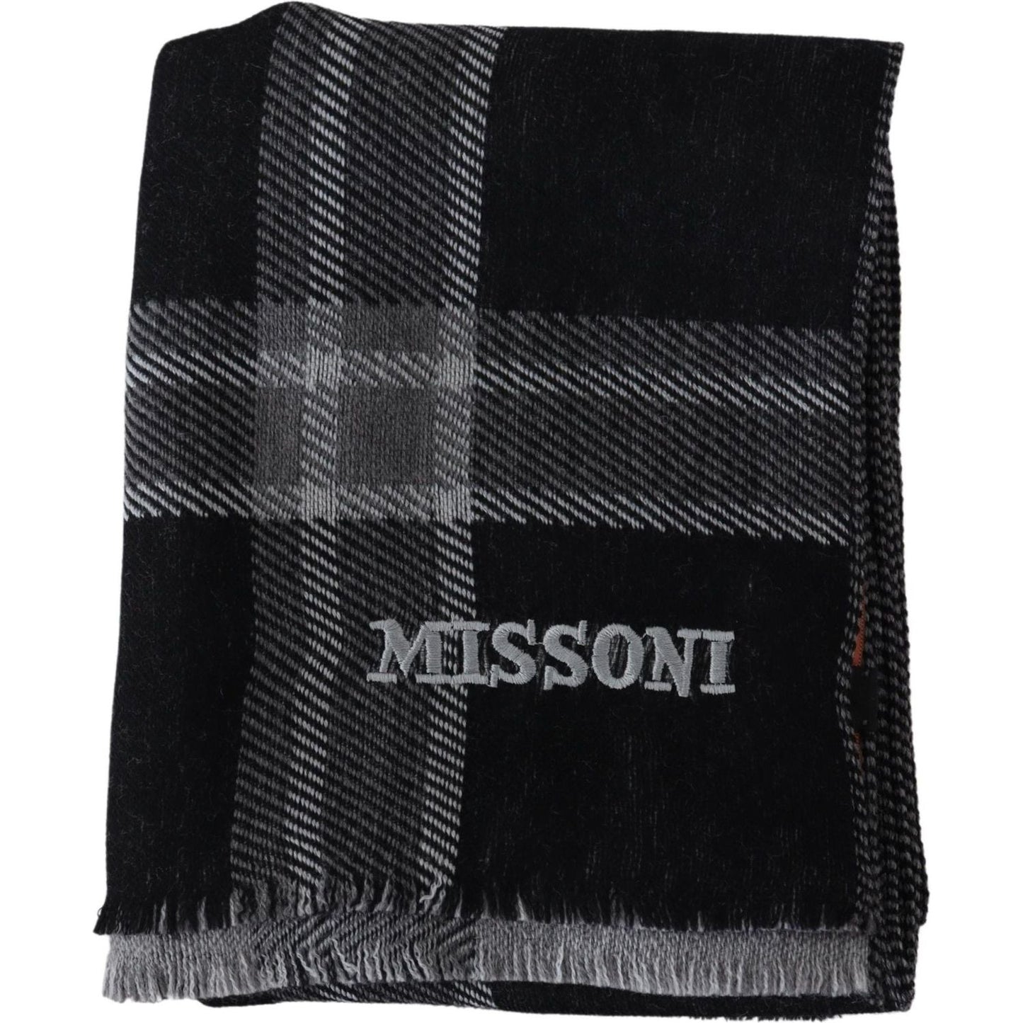 Elegant Woolen Striped Scarf