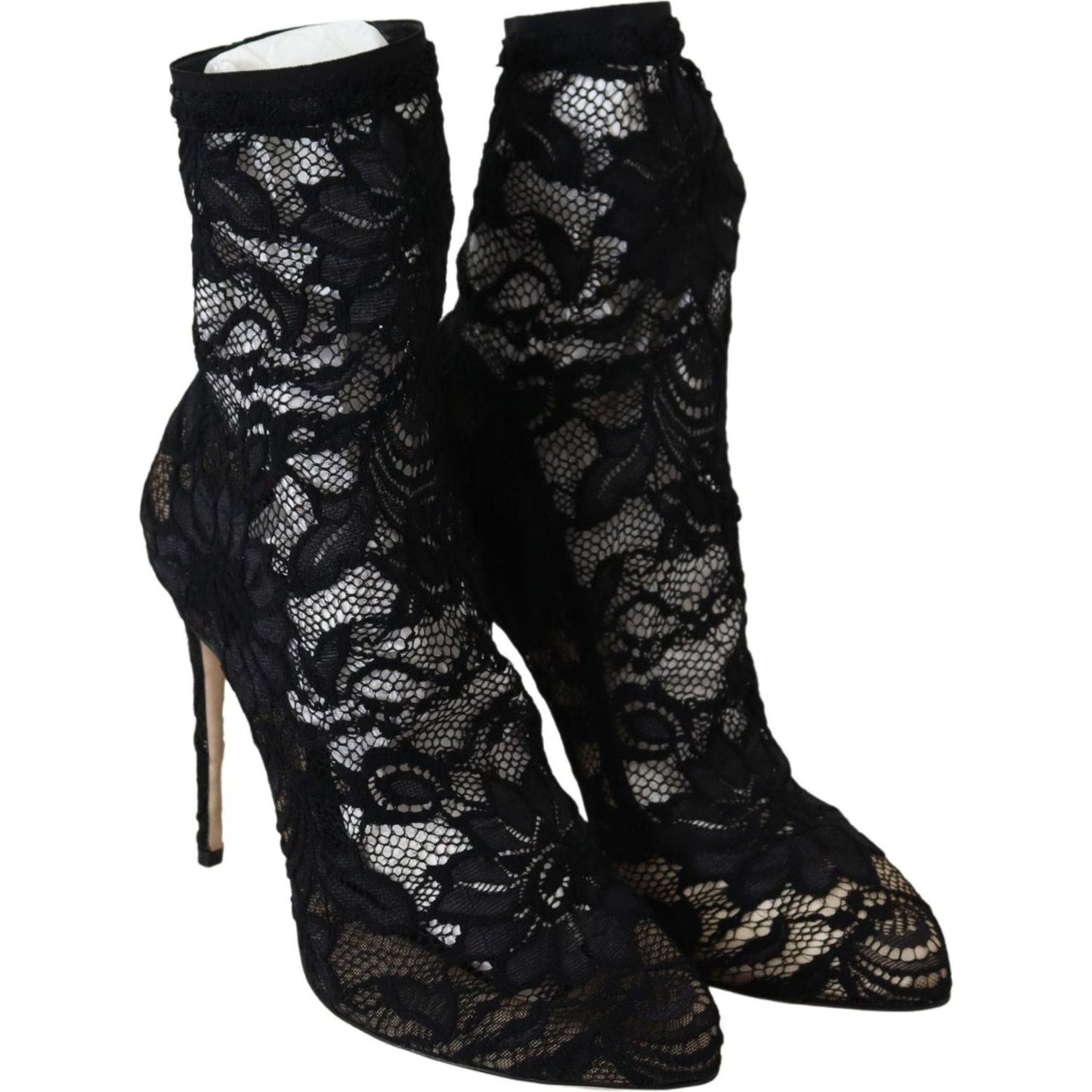 Black Lace Taormina Pumps Elegance Unleashed