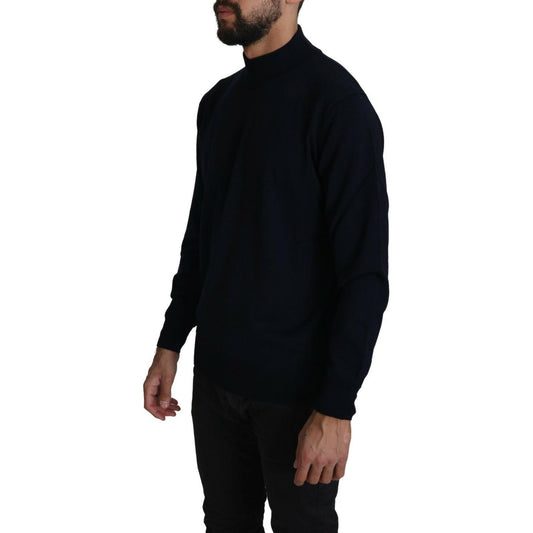 MILA SCHÖN Elegant Dark Blue Pullover Sweater MILA SCHÖN