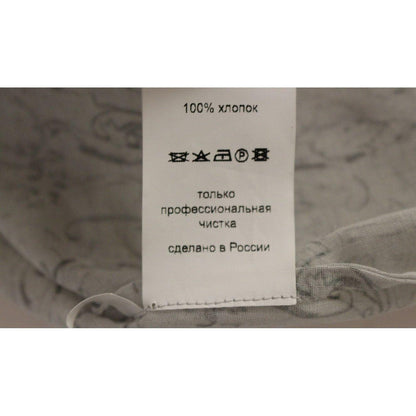 Vika Gazinskaya Blue Cotton Blouse Tunic Vika Gazinskaya