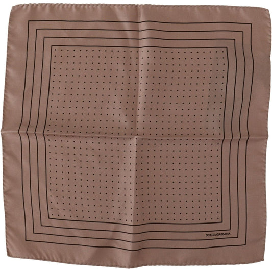 Elegant Silk Dot Pocket Square