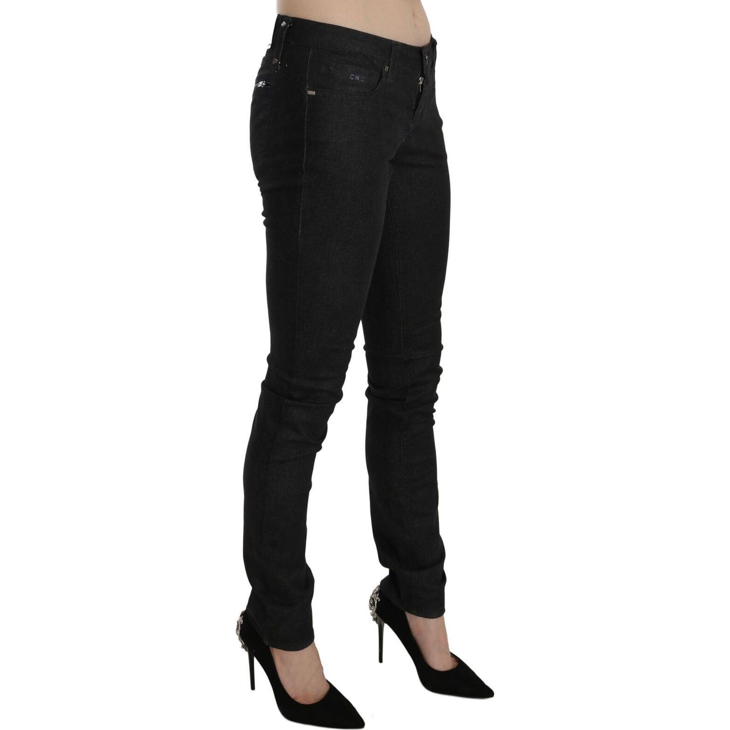 Chic Low Waist Slim Fit Skinny Denim