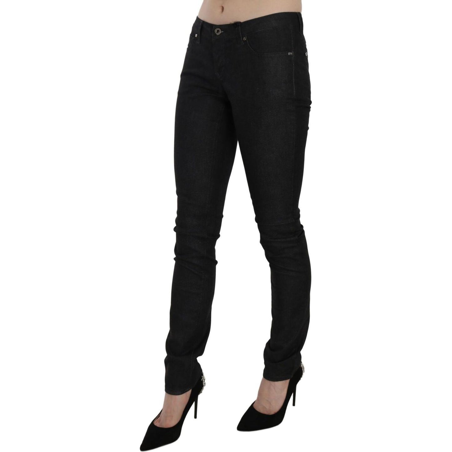 Chic Low Waist Slim Fit Skinny Denim