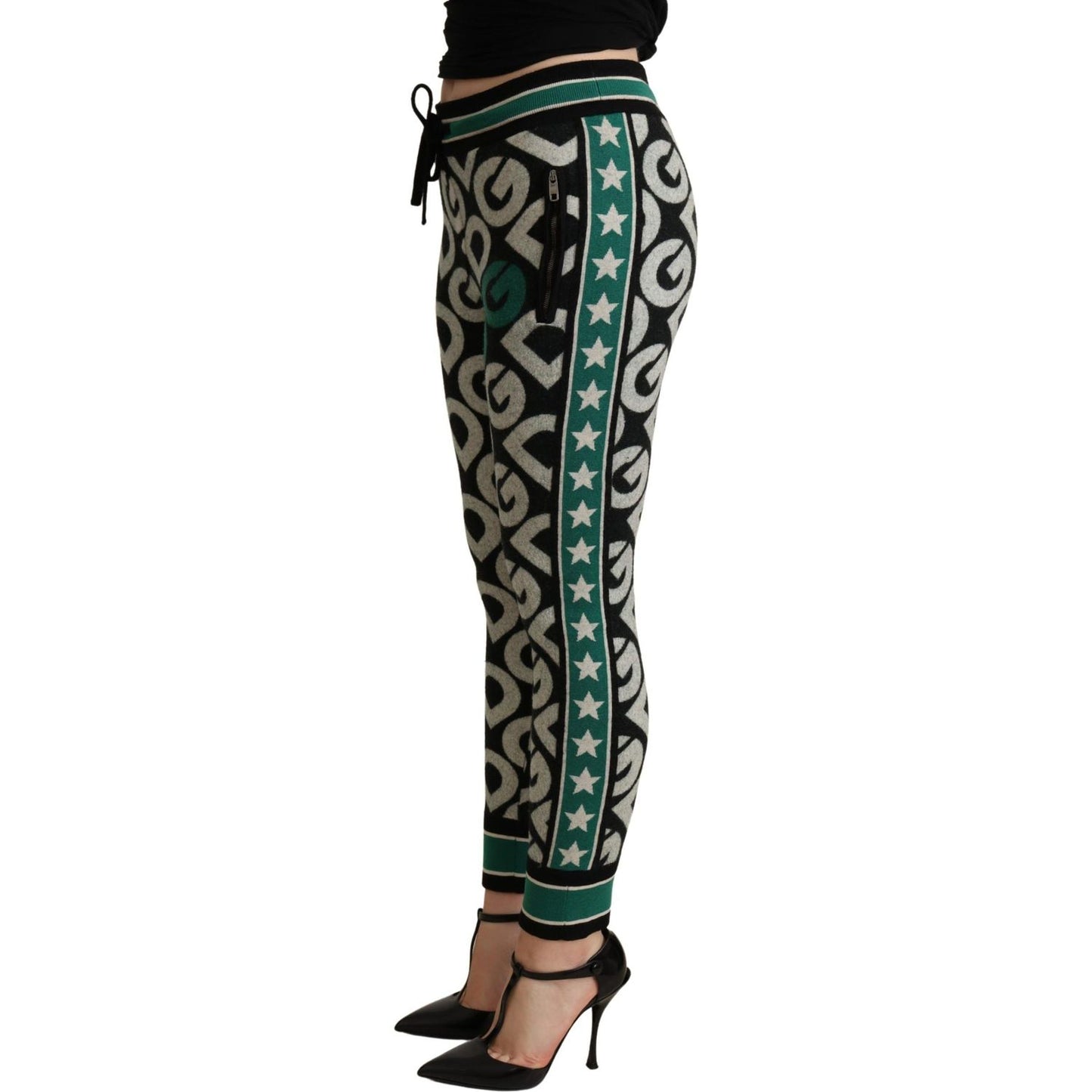 Dolce & Gabbana Multicolor DG Mania Joggers Sweatpants