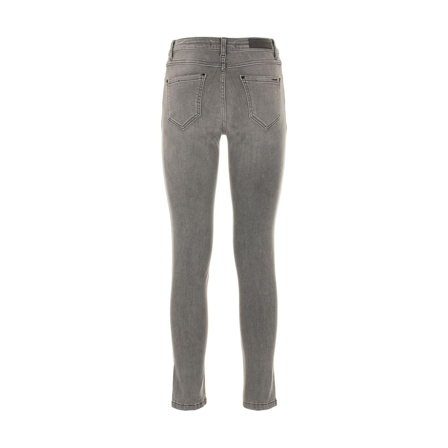 Chic Gray Imperfect Denim Classic