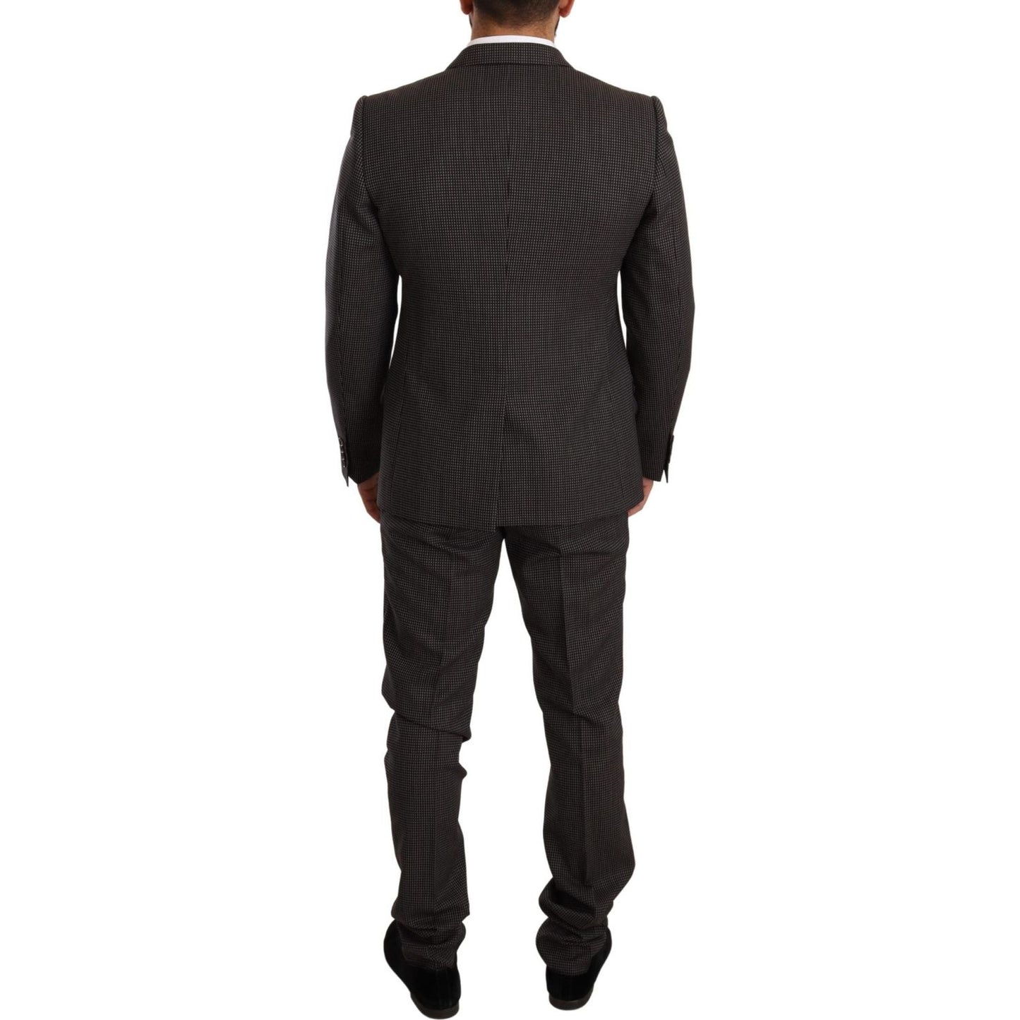 Elegant Gray Martini Woolen Suit Set