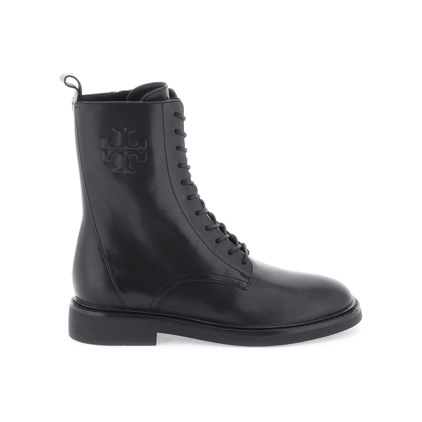 Tory Burch double t combat boots Boots Tory Burch