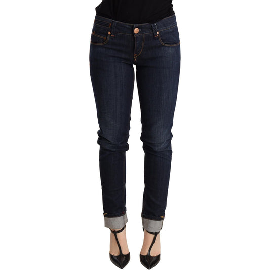 Chic Dark Blue Skinny Jeans