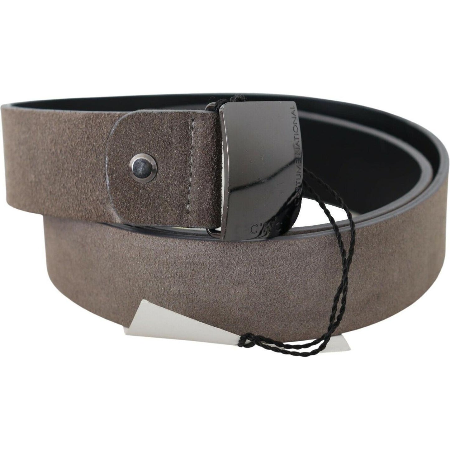 Classic Brown Leather Adjustable Belt