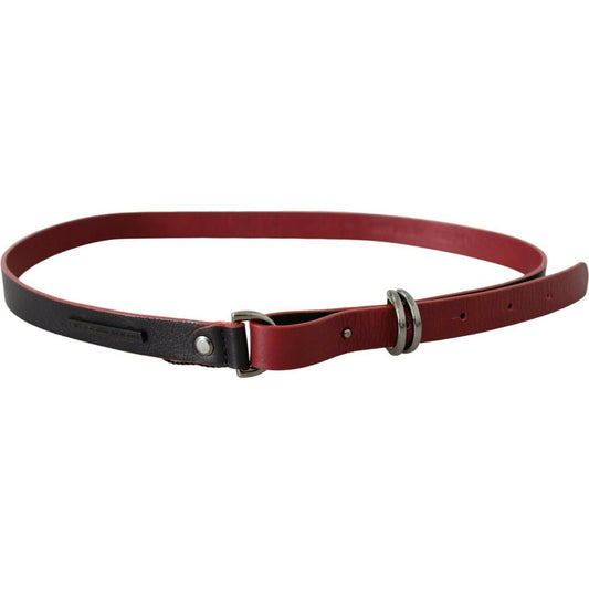 Elegant Dual-Tone Leather Belt