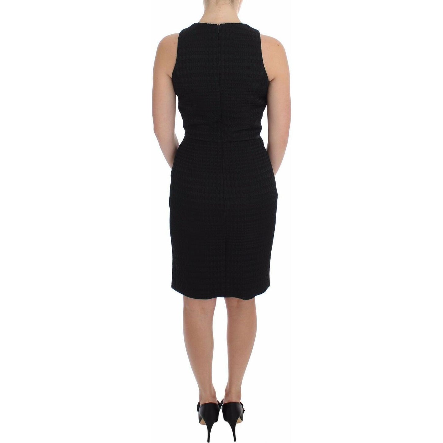 Elegant Sheath Black Dress for Formal Occasions